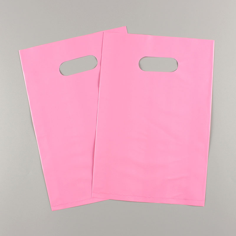 塑料袋供应商_手提粉色塑料袋
